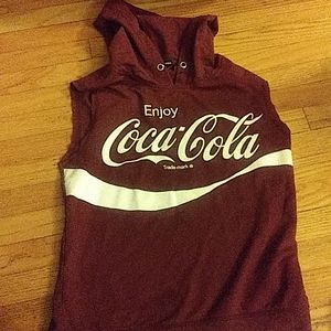 Coca Cola sleevless sweater